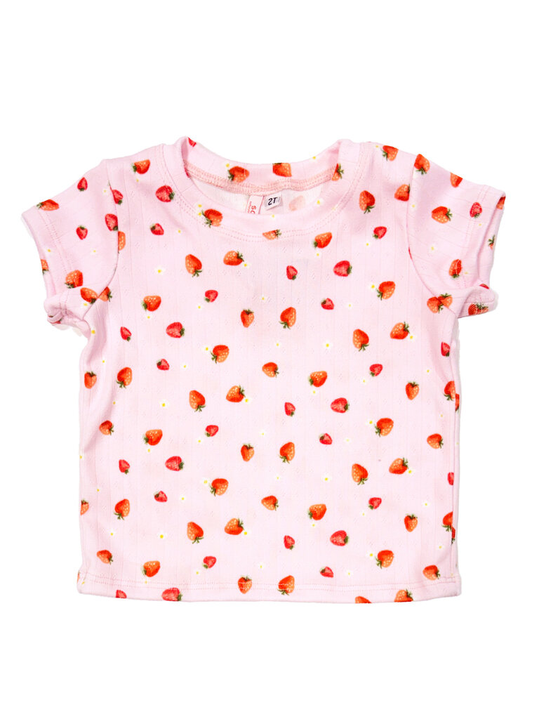 sofi Pink Strawberry SS Tee