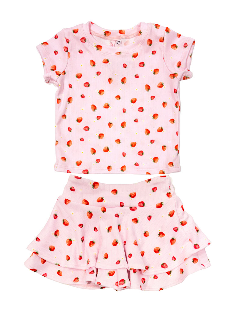 sofi Pink Strawberry SS Tee
