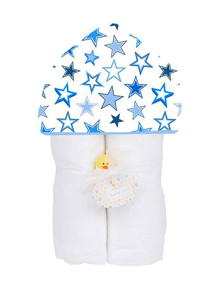 Baby Jar Deluxe Hooded Towel - Starry Sky Blue