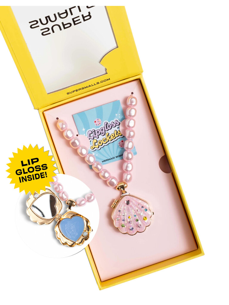 Super Smalls Sparkle Shell Lipgloss Locket