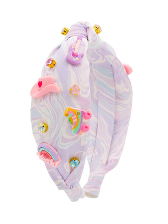 Bari Lynn Swirl Fun Charm Jewel Headband