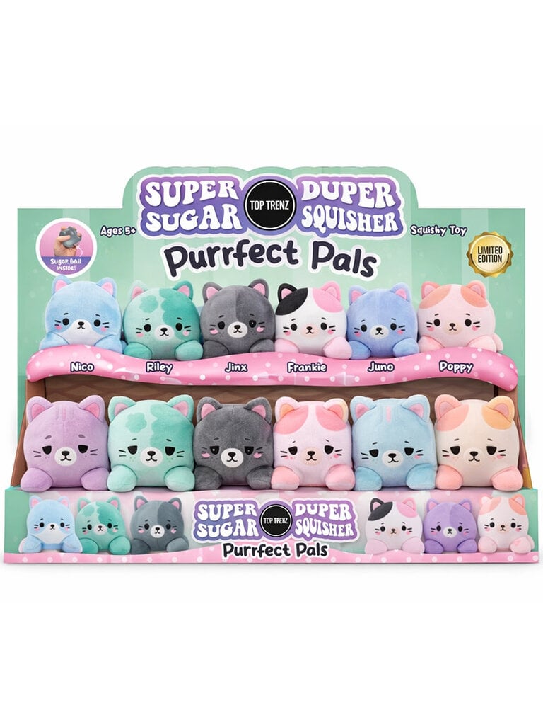 Top Trenz Purrfect Pals Super Duper Sugar Squishers