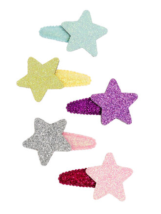 Petite Hailey Glitter Star 5 Pack