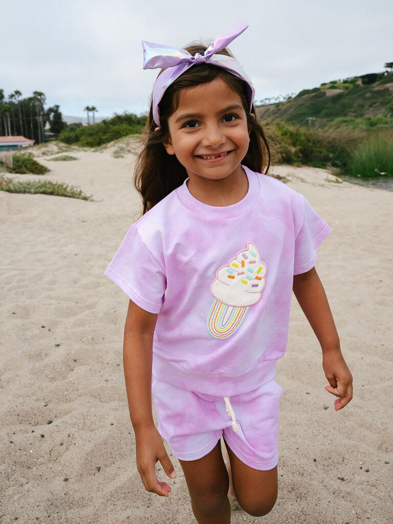 Petite Hailey Pink Violet Ice Cream Set