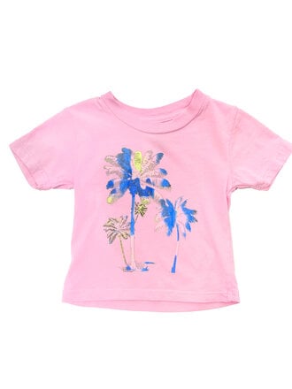 Californian Vintage Baby SUNSET Pink T-Shirt