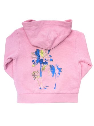 Californian Vintage Baby SUNSET Pink Zip Up Hoodie