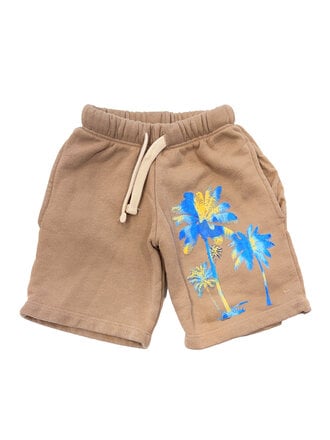 Californian Vintage Sunset Caramel Shorts