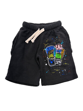 Californian Vintage BOXING GLOVES Charcoal Shorts