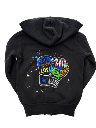 Californian Vintage BOXING GLOVES Zip Up Hoodie