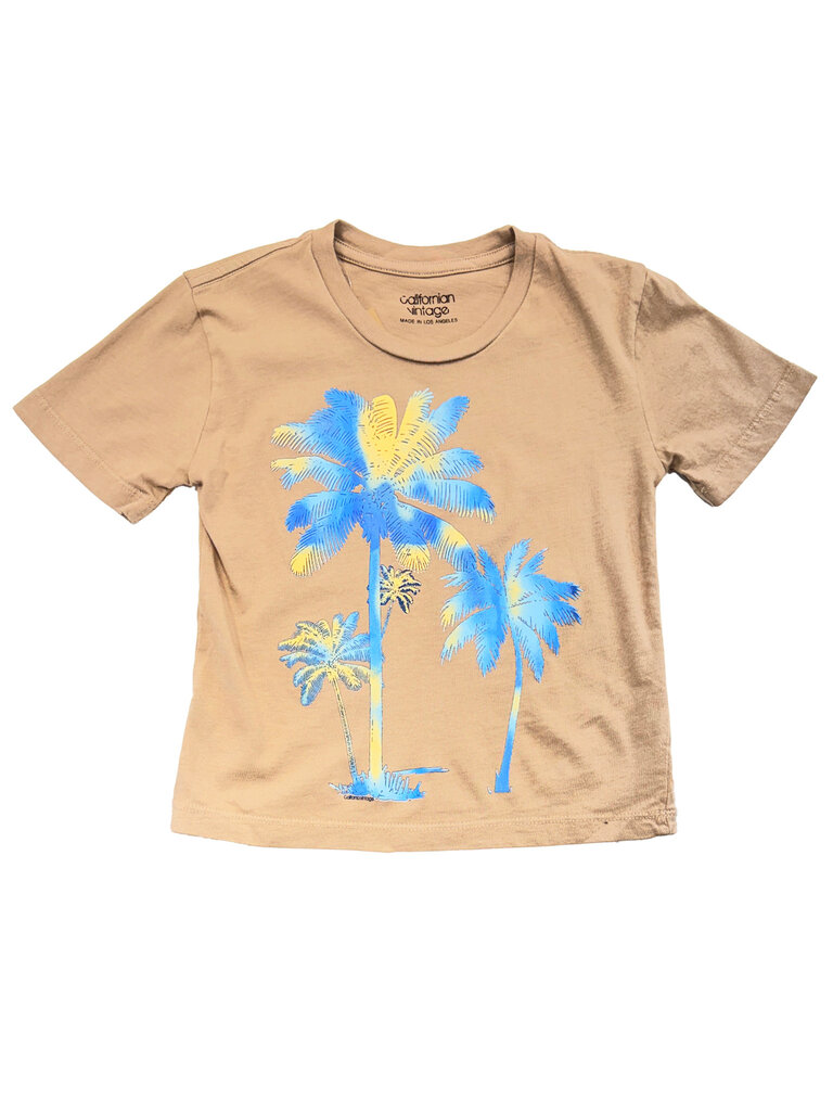 Californian Vintage Baby SUNSET Caramel T-Shirt