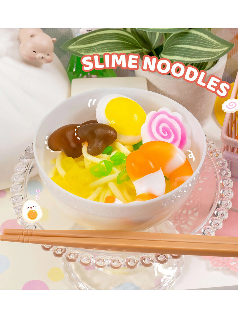 Kawaii Slime Instant Ramen Noodles Slime Science Kit