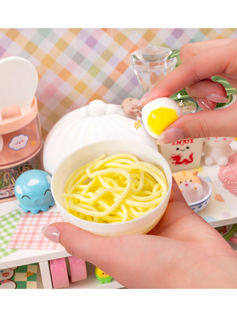 Kawaii Slime Instant Ramen Noodles Slime Science Kit