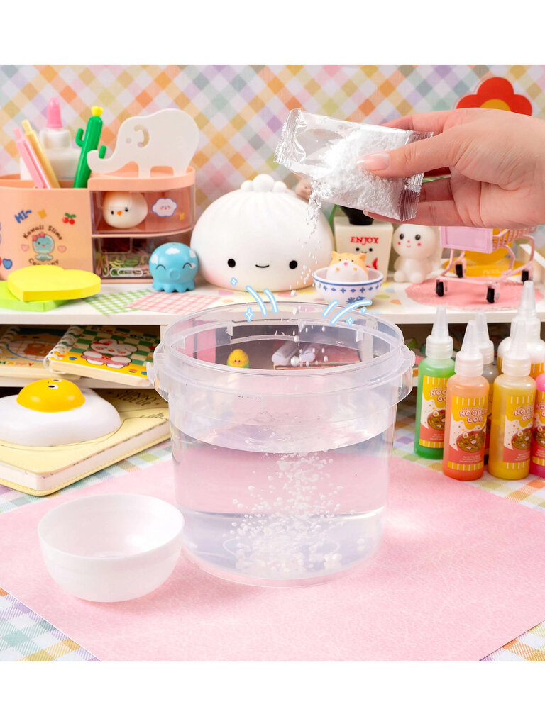 Kawaii Slime Instant Ramen Noodles Slime Science Kit