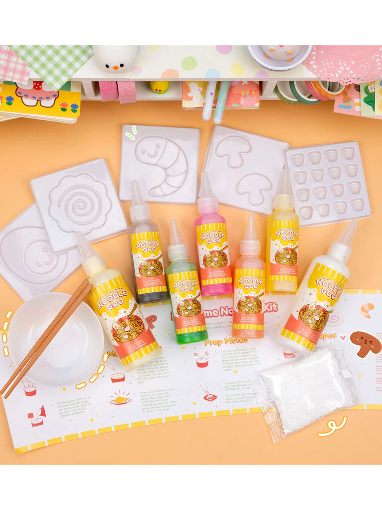 Kawaii Slime Instant Ramen Noodles Slime Science Kit