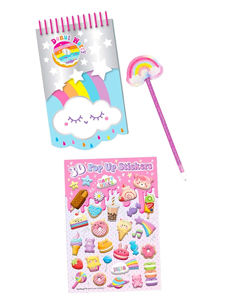 Hot Focus Rainbow Sticker Portfolio