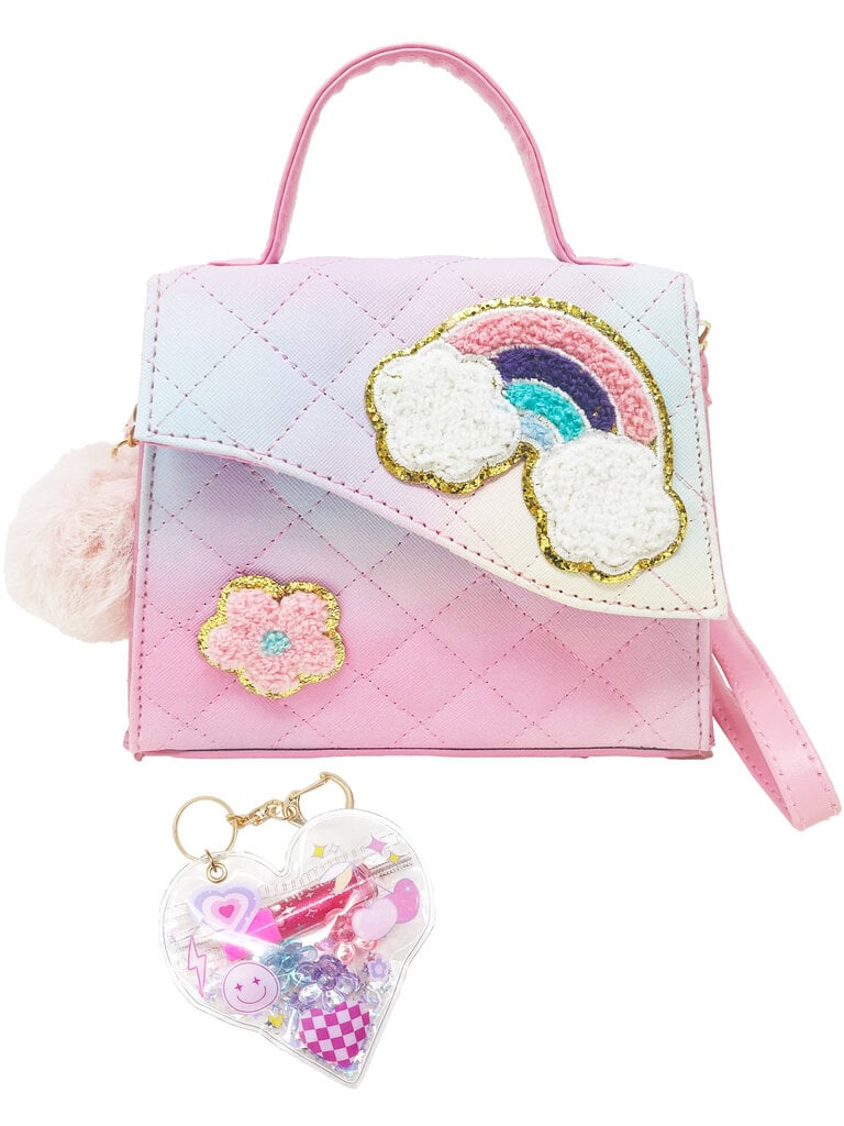 Hot Focus Rainbow Fancy Crossbody Handbag