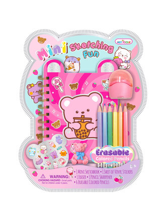 Hot Focus Critters Mini Sketchbook Fun