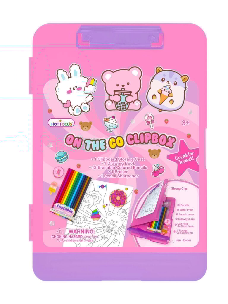 Hot Focus Critters On the Go Clipbox