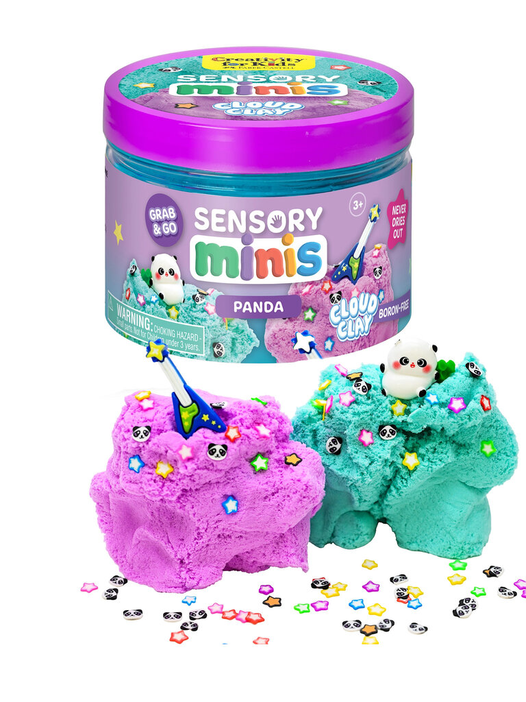 Faber Castell Panda Sensory Mini Play Jar