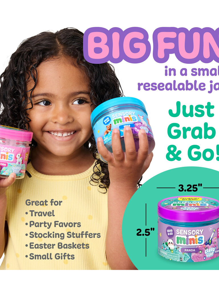 Faber Castell Panda Sensory Mini Play Jar