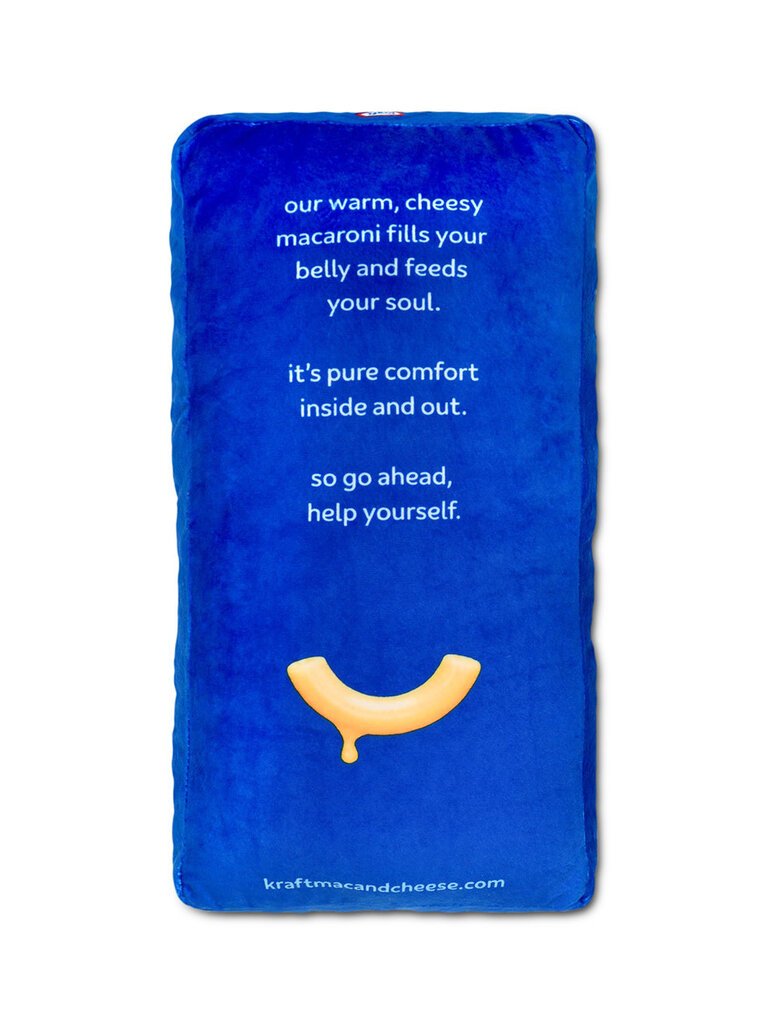 Iscream Kraft Mac and Cheese Packaging Plush