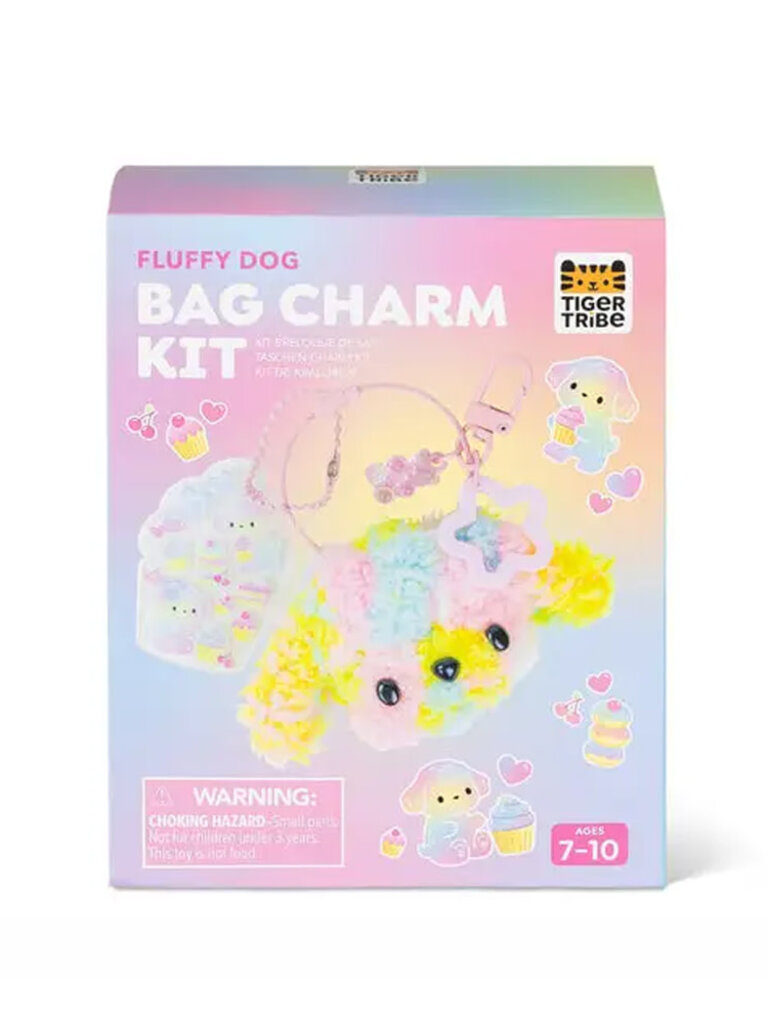 Tiger Tribe Bag Charm Kit - Fluffy Dog