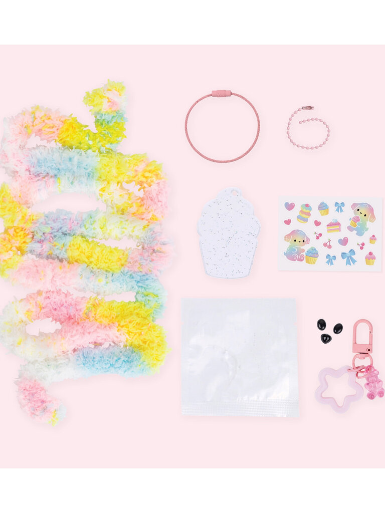 Tiger Tribe Bag Charm Kit - Fluffy Dog