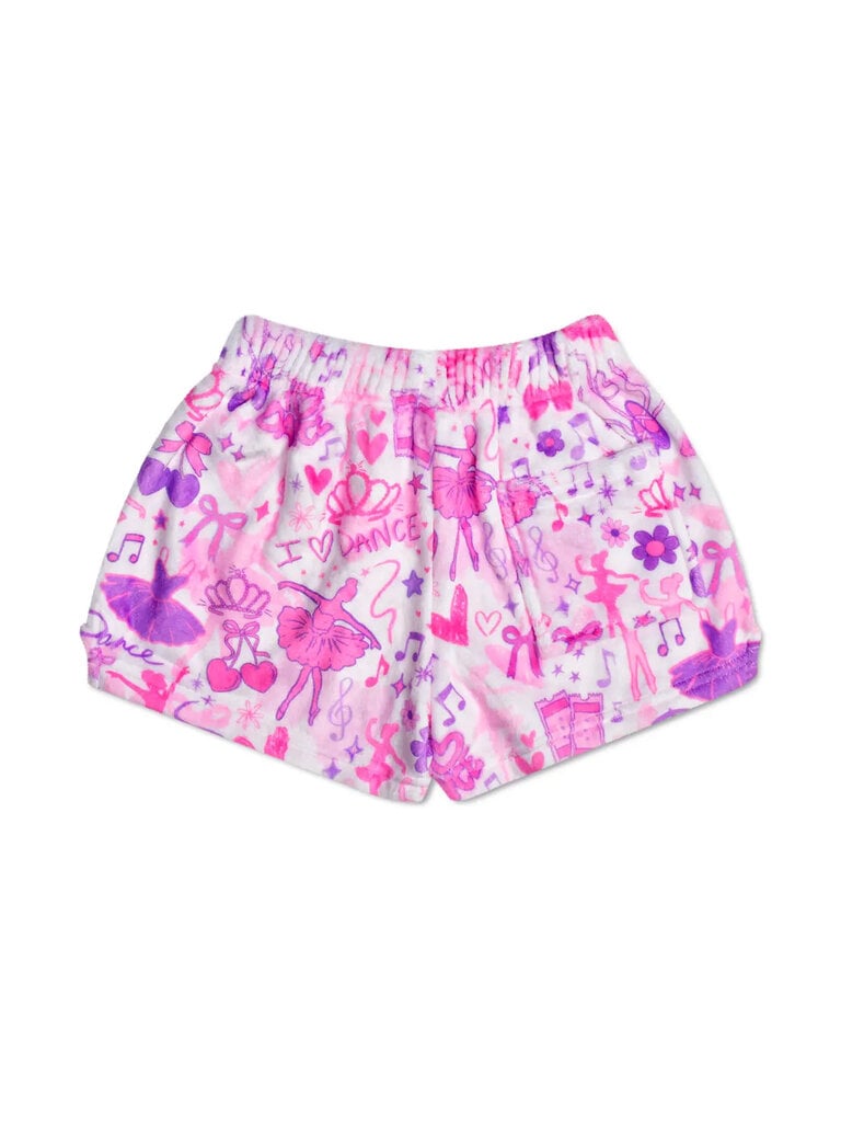 Iscream Corey Paige Love To Dance Plush Shorts