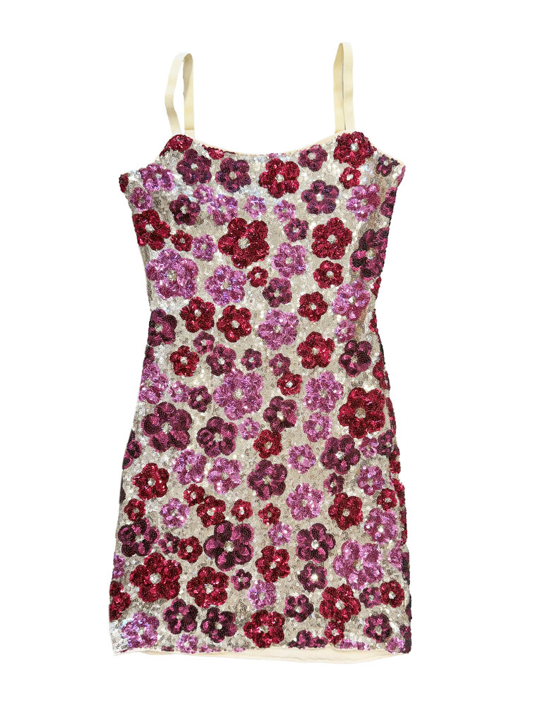 KATIE J Daisy Sequin Roxanne Dress