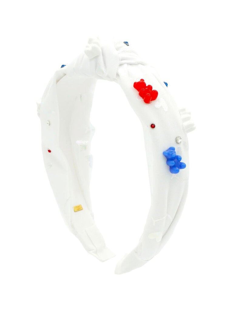 Bari Lynn Smile Knot Gummy Bears Headband