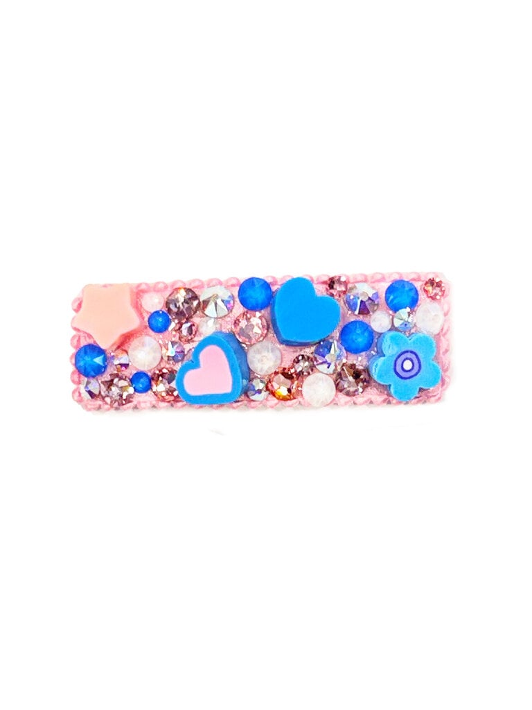 Bari Lynn Clay Charms Full Crystallized Clip
