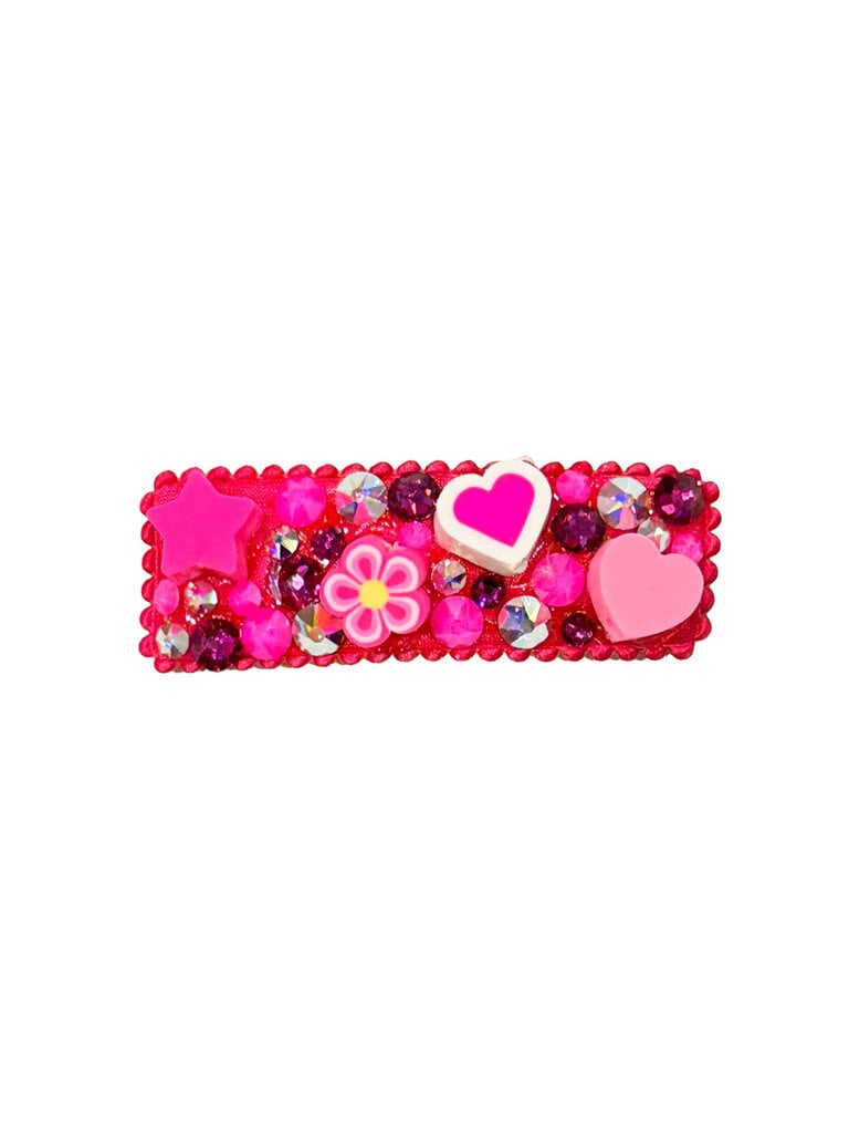 Bari Lynn Clay Charms Full Crystallized Clip