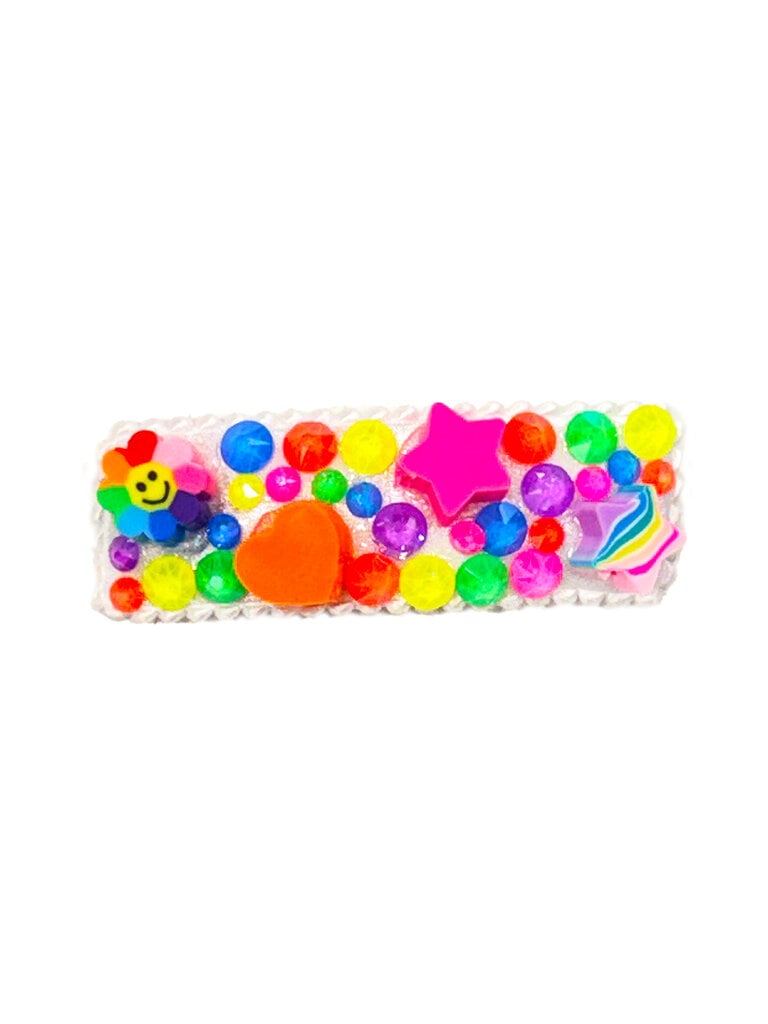 Bari Lynn Clay Charms Full Crystallized Clip