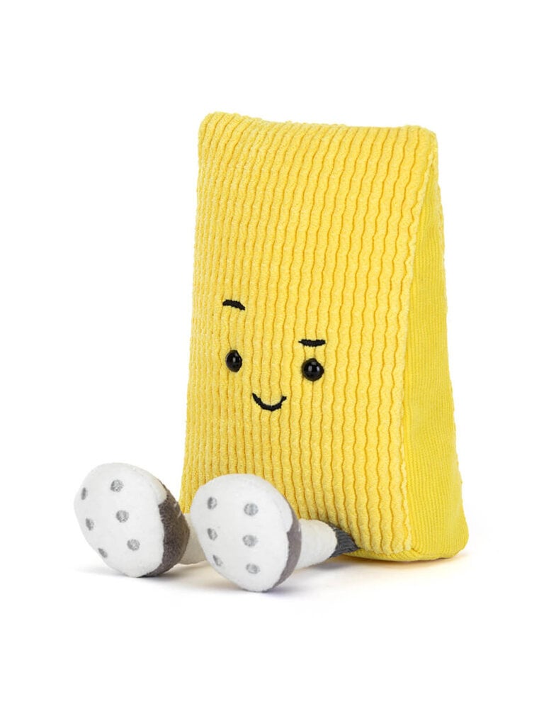 Jellycat Amuseables Sports Warni Yellow Card