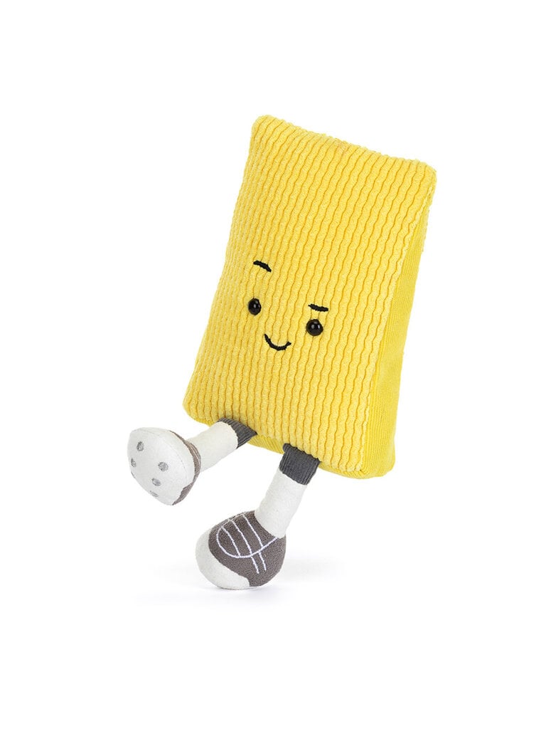 Jellycat Amuseables Sports Warni Yellow Card