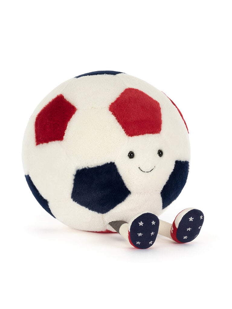 Jellycat Amuseables USA Soccer Ball