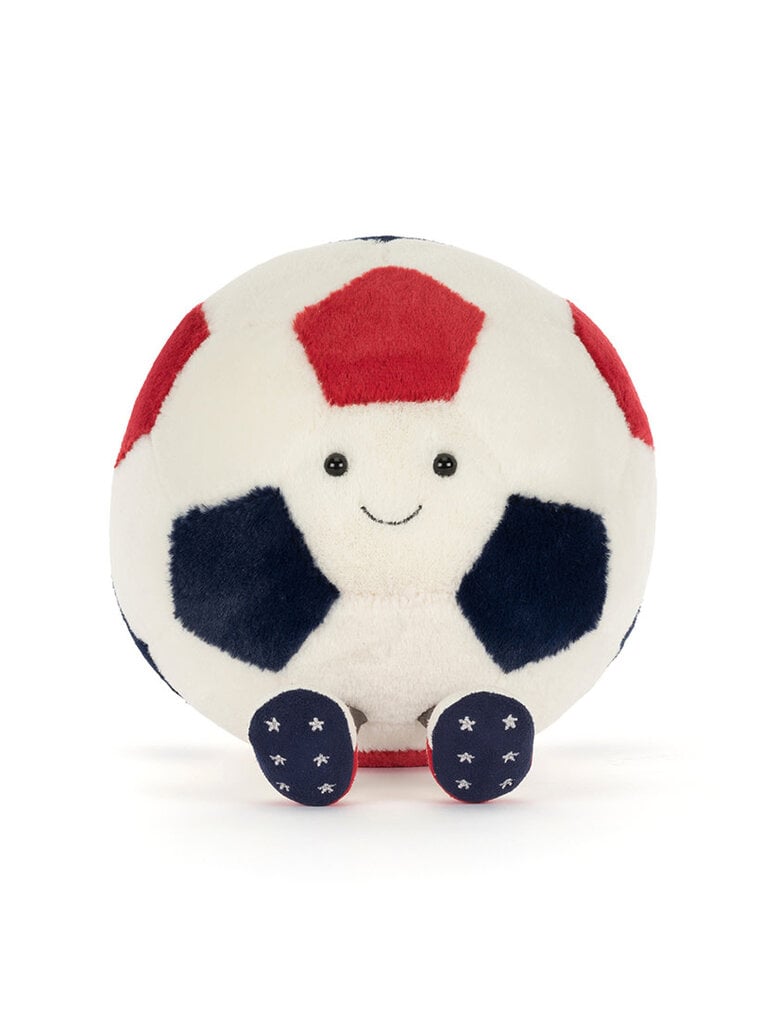 Jellycat Amuseables USA Soccer Ball