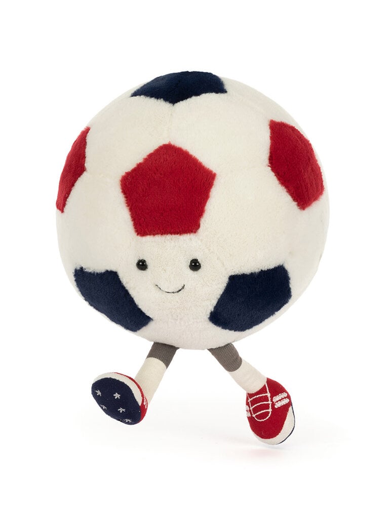 Jellycat Amuseables USA Soccer Ball