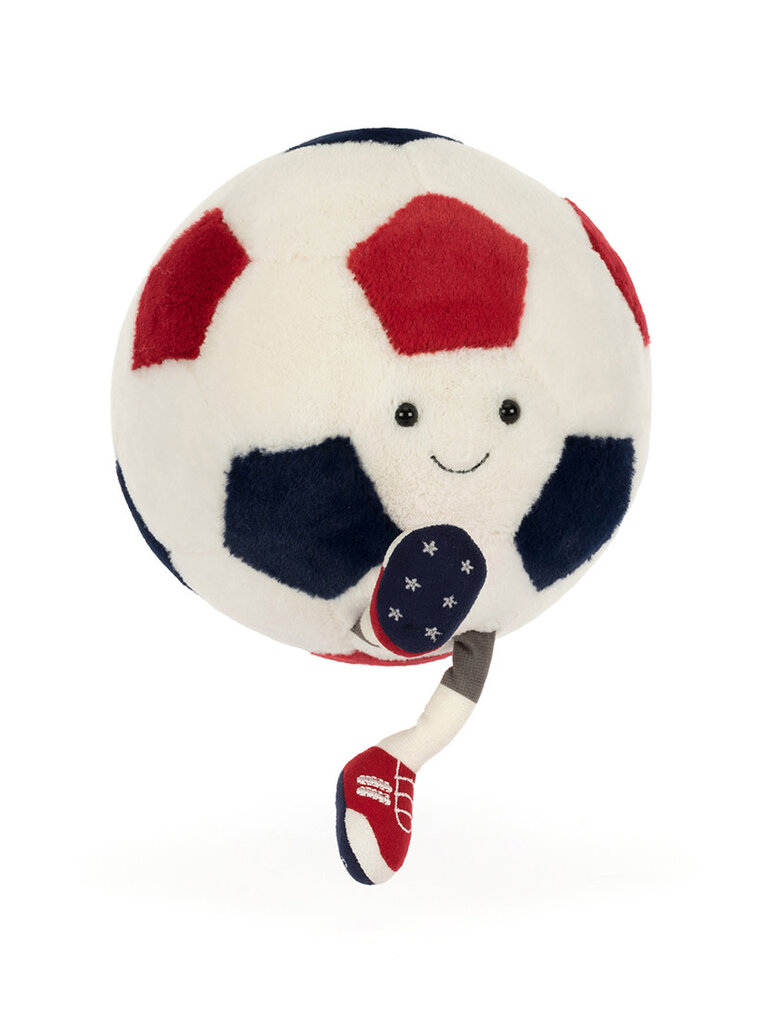 Jellycat Amuseables USA Soccer Ball
