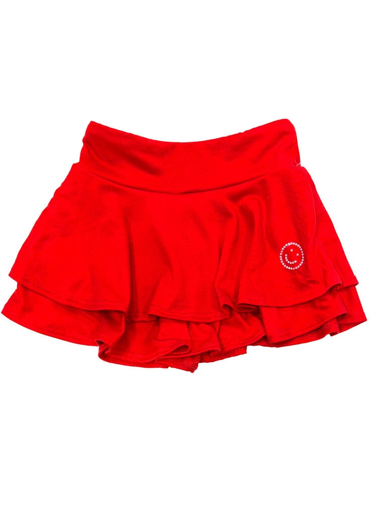 sofi Smiley Red Skort