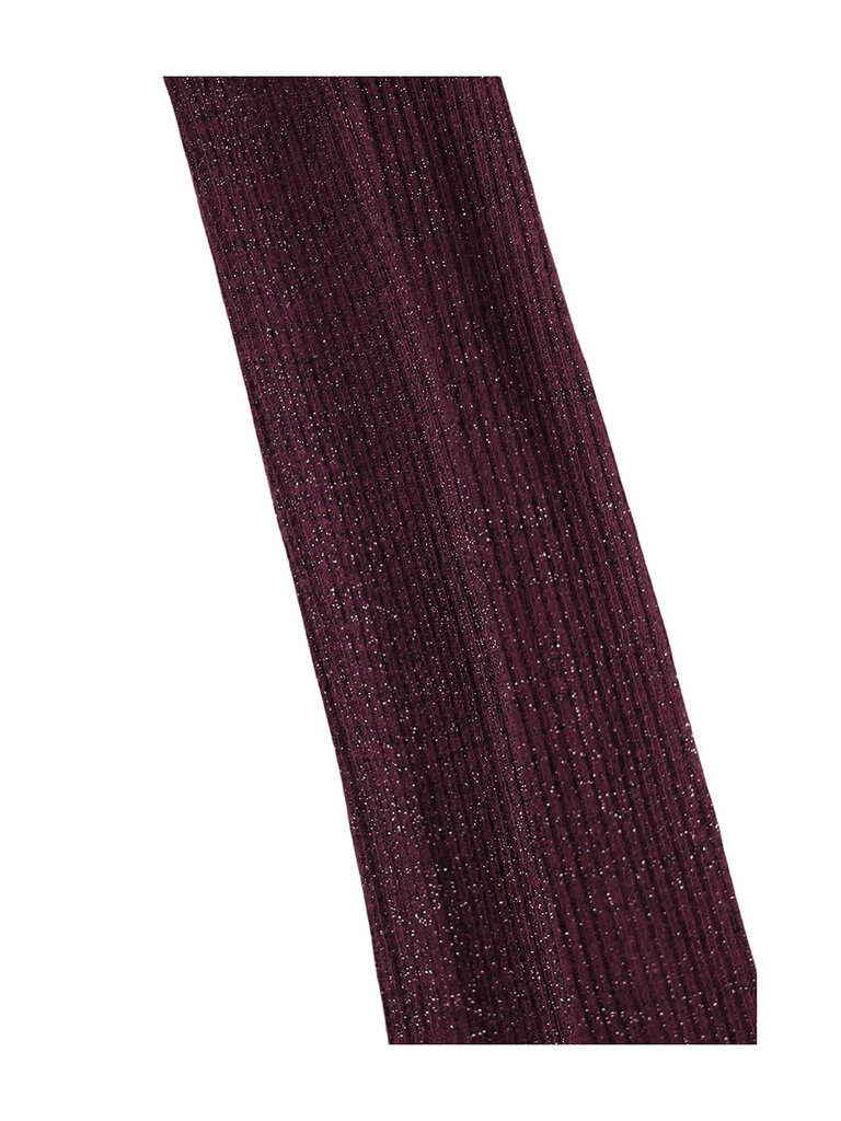 Molo Glitter Rib Tights - Forestberry