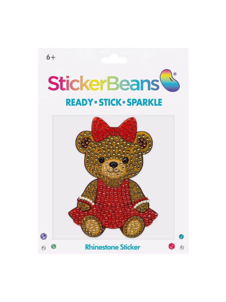 StickerBeans Red Cheer Bear 5 inch