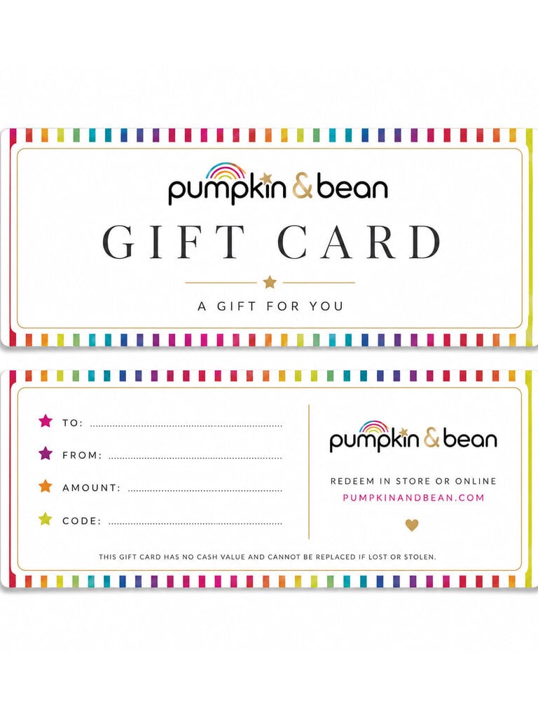 Pumpkin & Bean $25 Gift Card