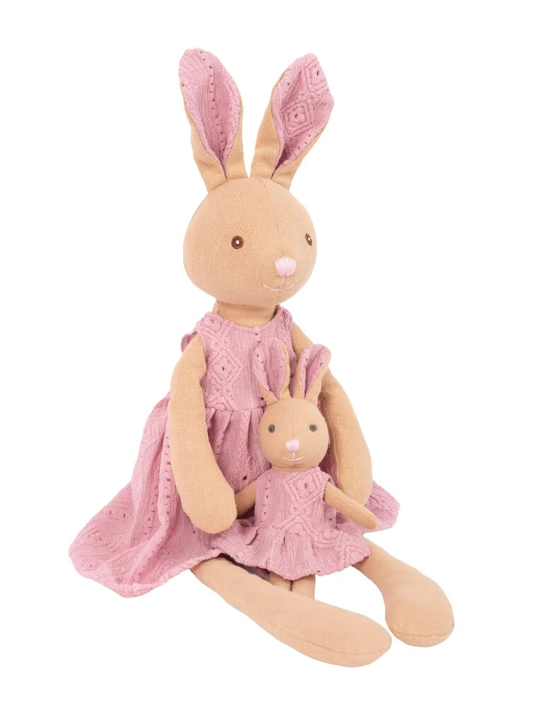 LEVLOVS Mom and Baby Rabbit