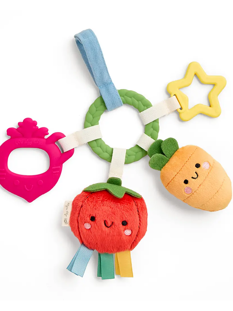 itzy ritzy Bitzy Busy Ring - Veggie