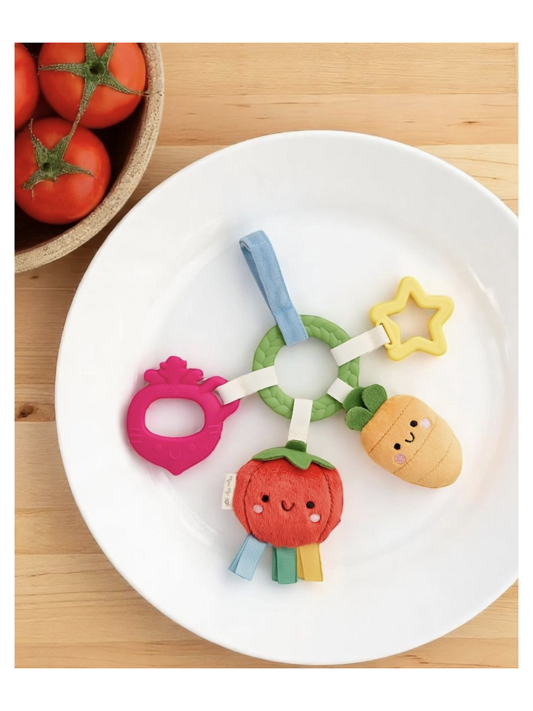 itzy ritzy Bitzy Busy Ring - Veggie