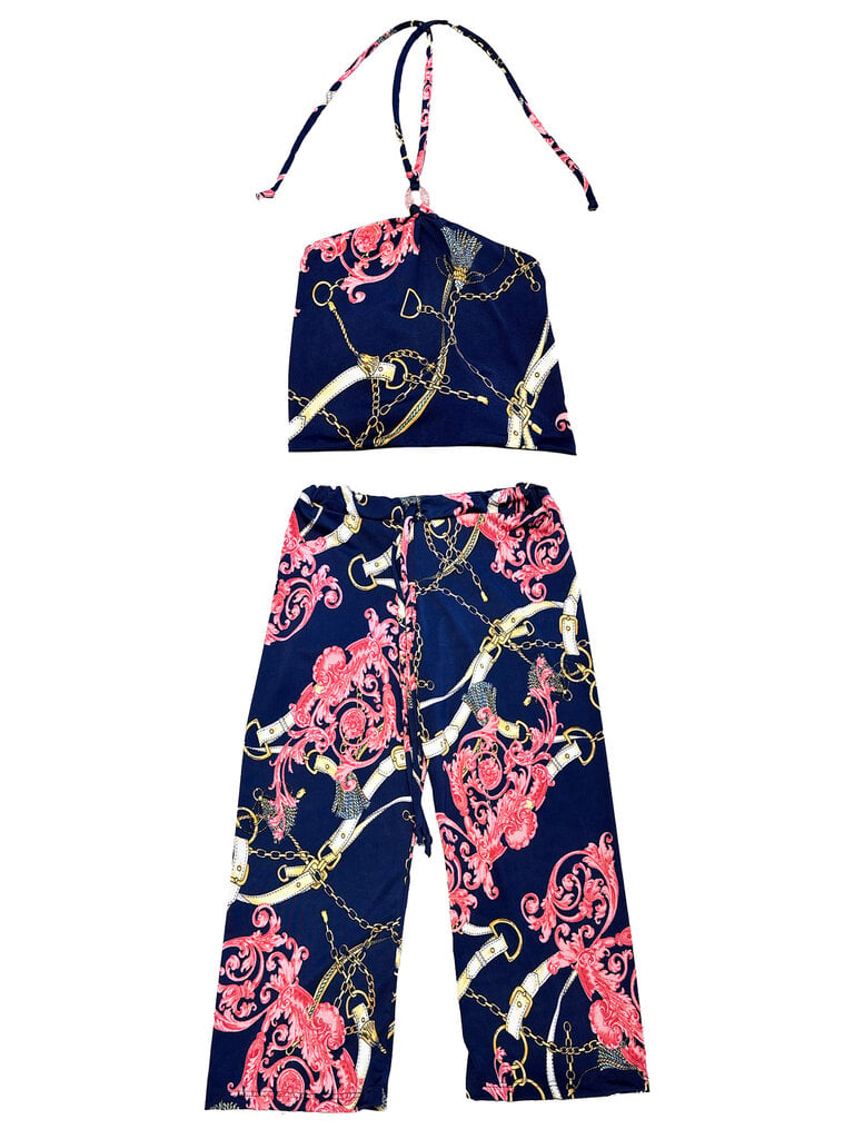 Les Tout Petit Ravello Ritz Print Pant