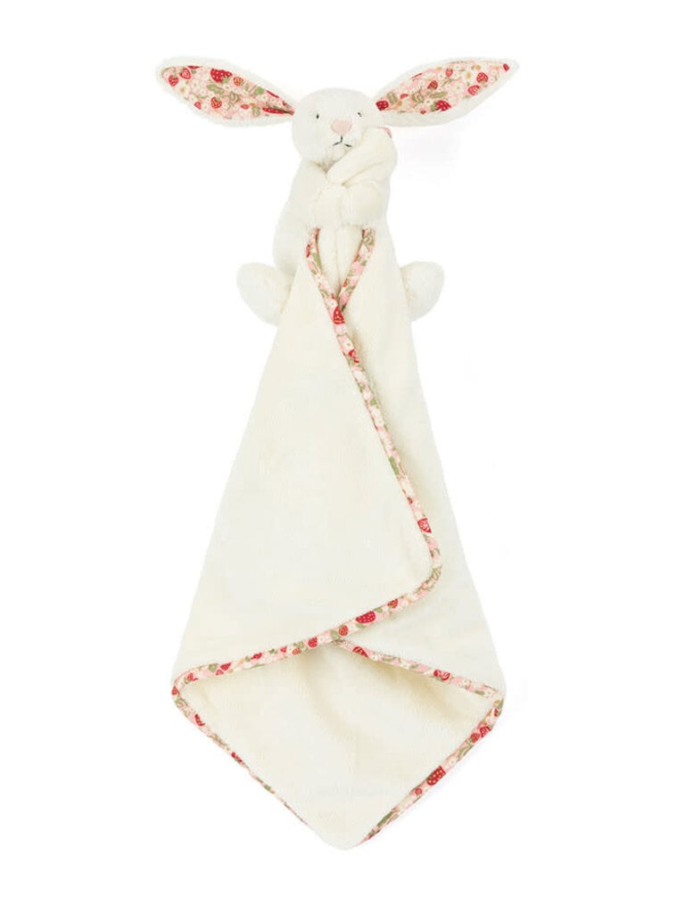 Jellycat Blossom Cream Bunny 'Berry' Soother