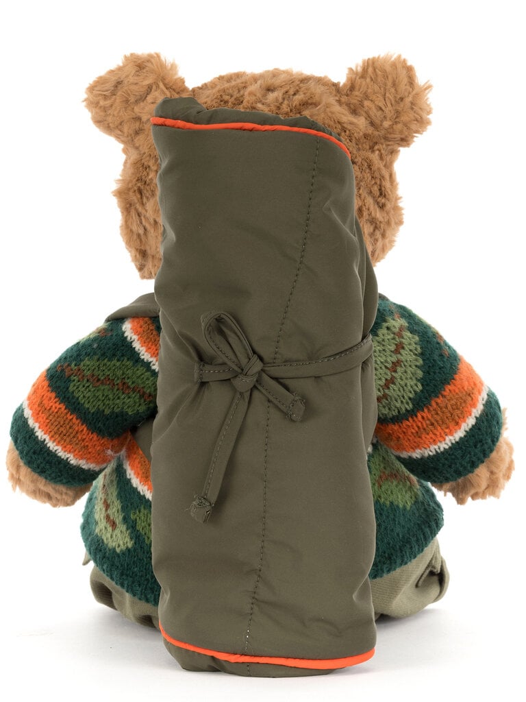 Jellycat Bartholomew Bear Hiking Outfit