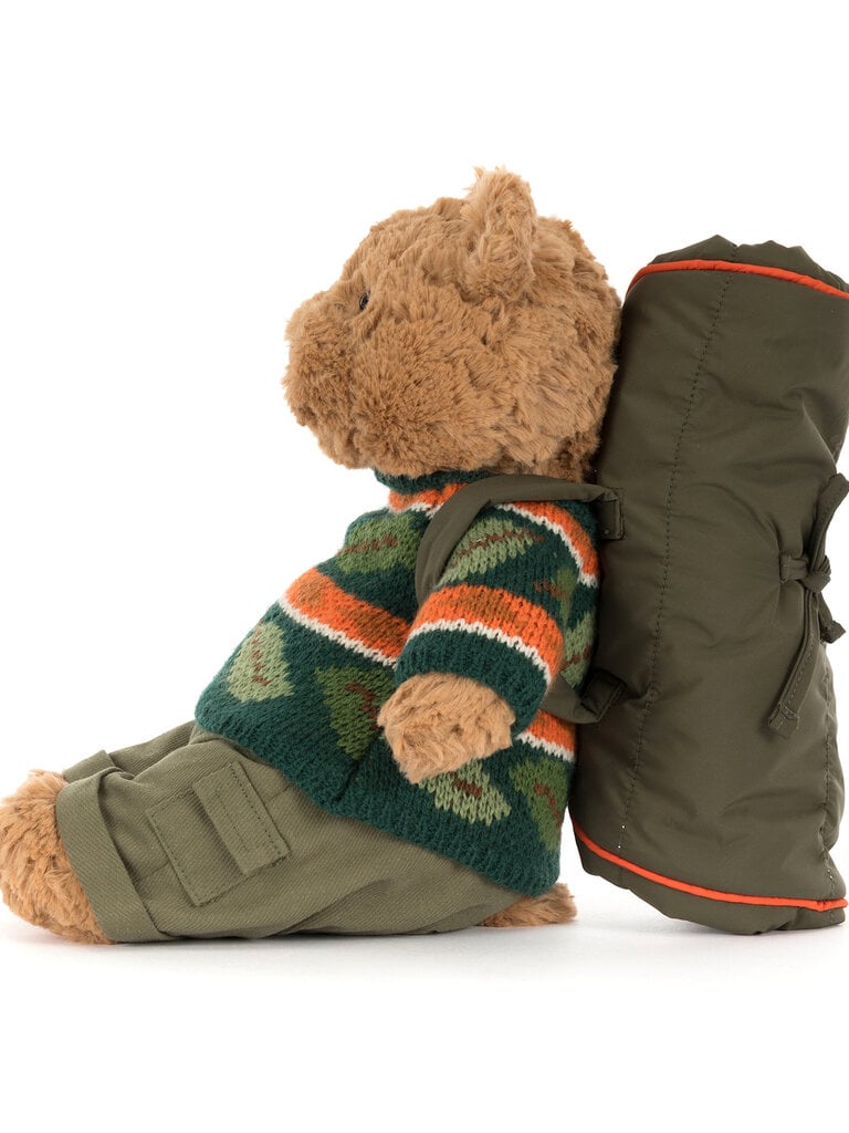 Jellycat Bartholomew Bear Hiking Outfit